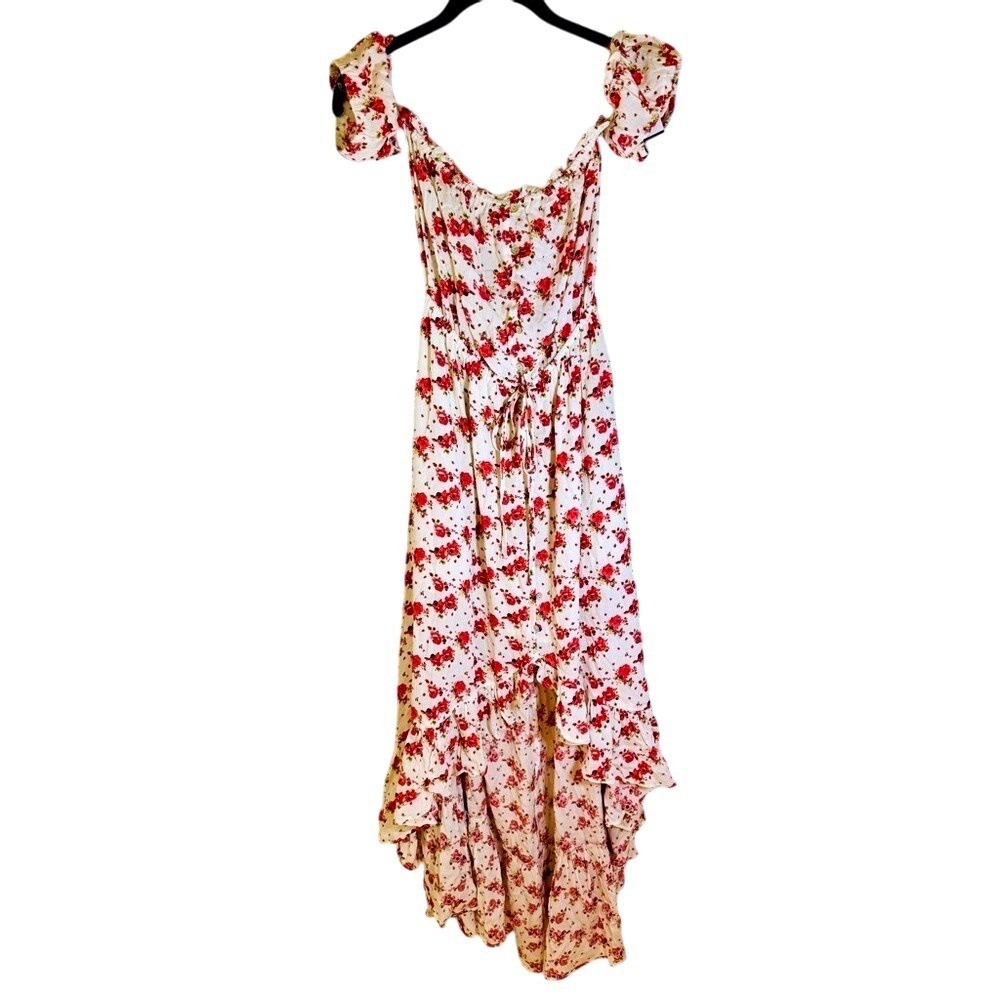 NWT American Threads Off Shoulder‎ Floral Dress, M